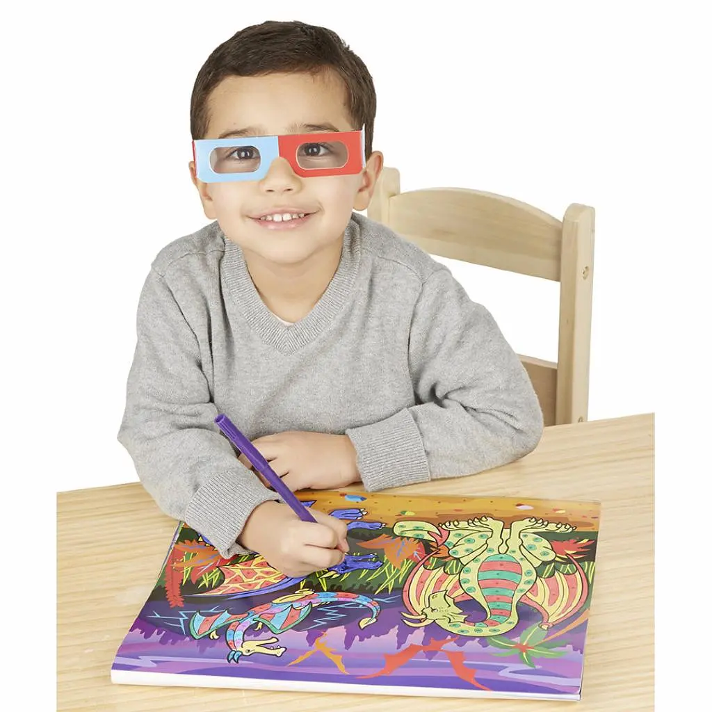 Набір для творчості Melissa & Doug 3D-розмальовка за точками для хлопчиків (MD9964) - фото 2