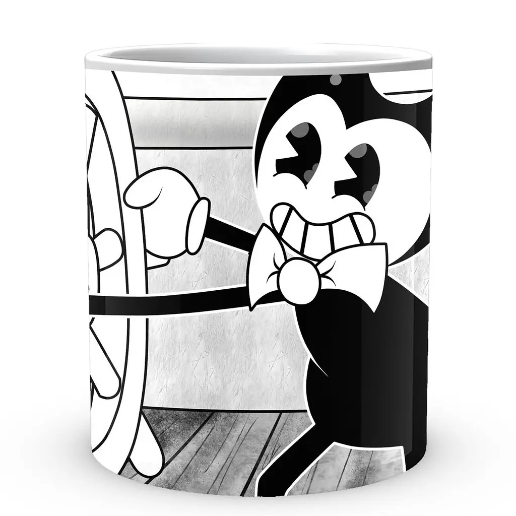 Чашка Bendy and the Ink Machine Бенді та чорнильна машина BIM 02.05 330 мл білий - фото 2