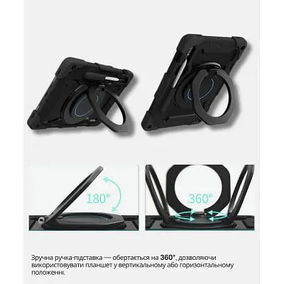 Чохол до планшета BeCover Stand Samsung Galaxy Tab S10 FE Plus (SM-X620/SM-X626) 13.1" Black (714564) - фото 3