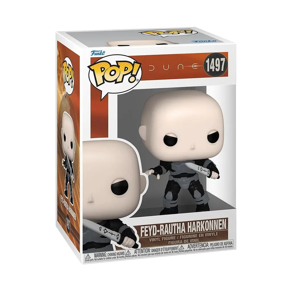 Фігурка Funko Pop Фанко поп Feyd Rautha Dune 2 Фейд Раута Дюна 2 10 см FR D2 1497 - фото 3