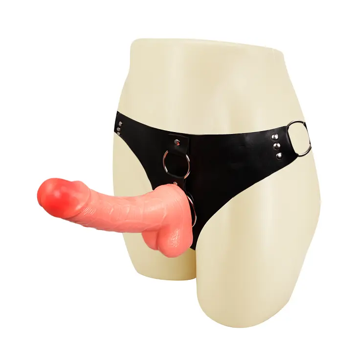 Страпон - Ultra Passionate Harness, 18 см - фото 8