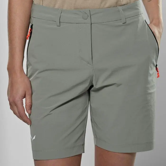 Шорты женские Salewa Puez Talvena DST Shorts Women S Серый - фото 4