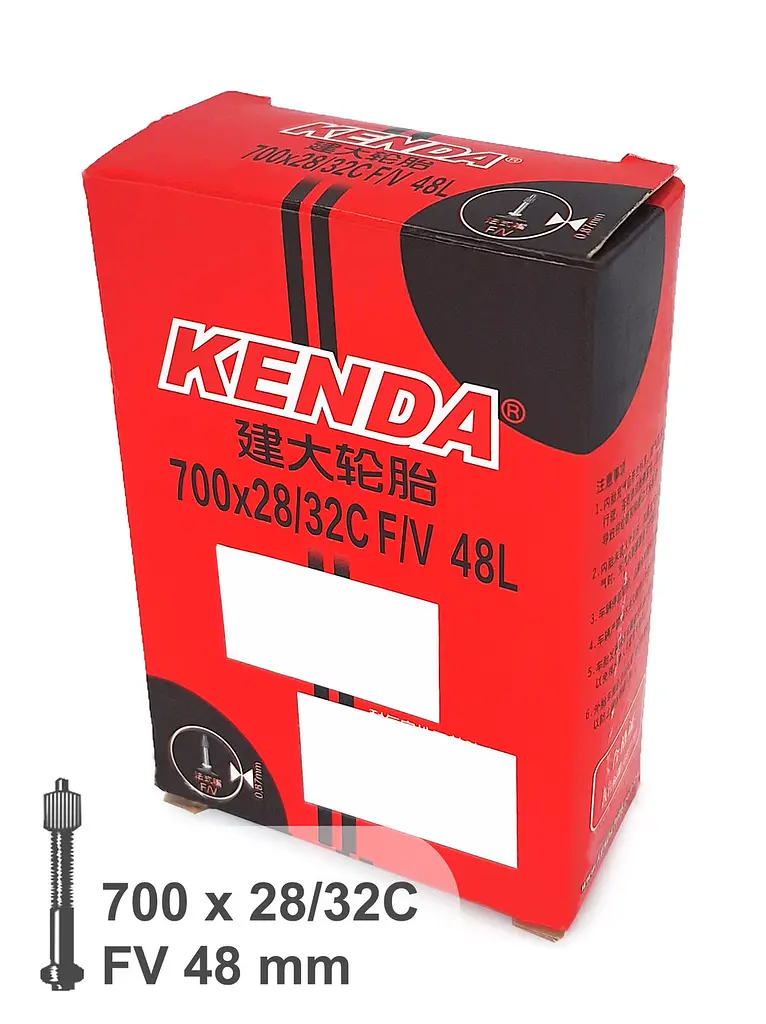 Камера велосипедна Kenda 28 (700х28/32С) FV 48 мм (G0000951) - фото 2