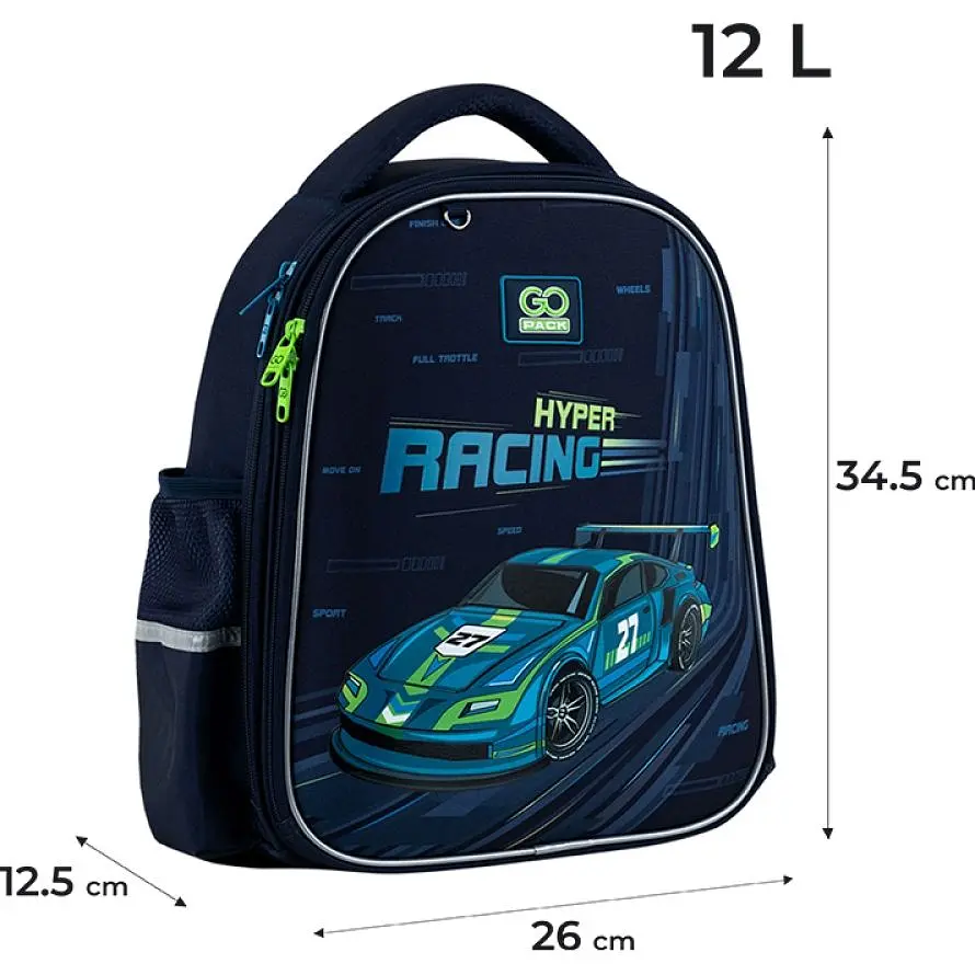 Рюкзак GoPack Education напівкаркасний 165S Speedway (GO25-165S-4) - фото 3