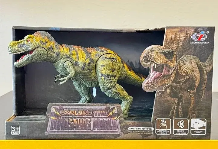 Фігурка динозавра Тиранозавр Dino Toys 55217 з рухомою щелепою та звуком - фото 2