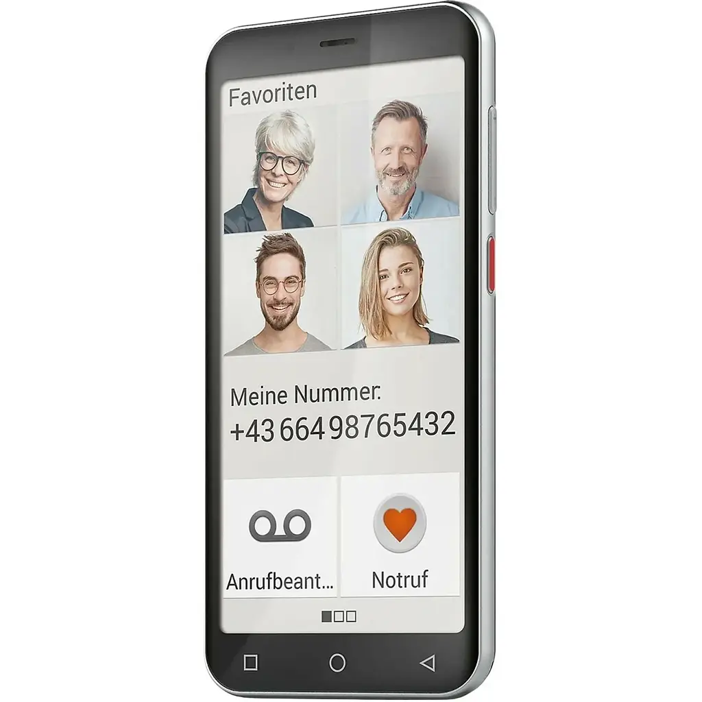 Смартфон Emporia E5 Mini 4/64GB Black - фото 3
