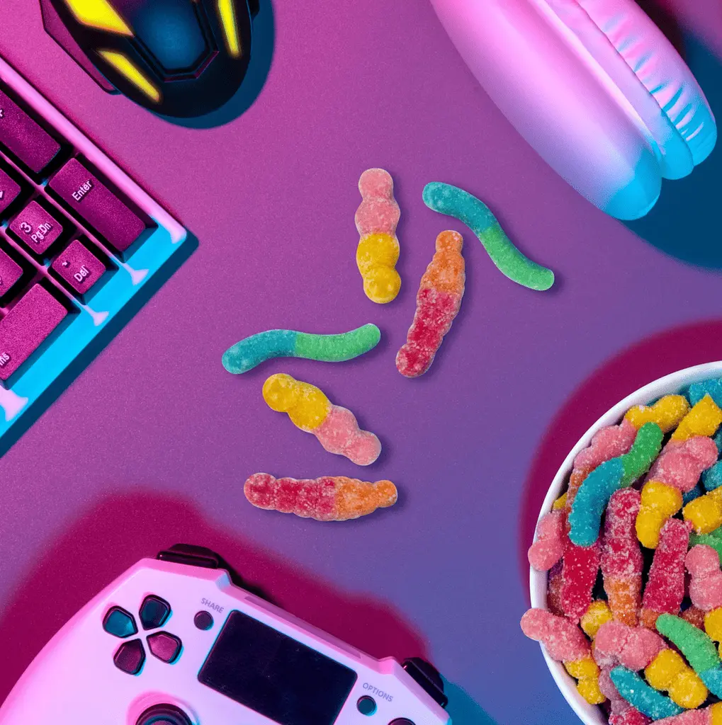 Желейні цукерки Trolli Sour Brite Squad Gummy Candy 120г - фото 5
