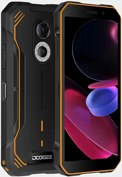 Защищенный смартфон Doogee S51 4/64GB, АКБ 5 180мАч Orange - фото 4