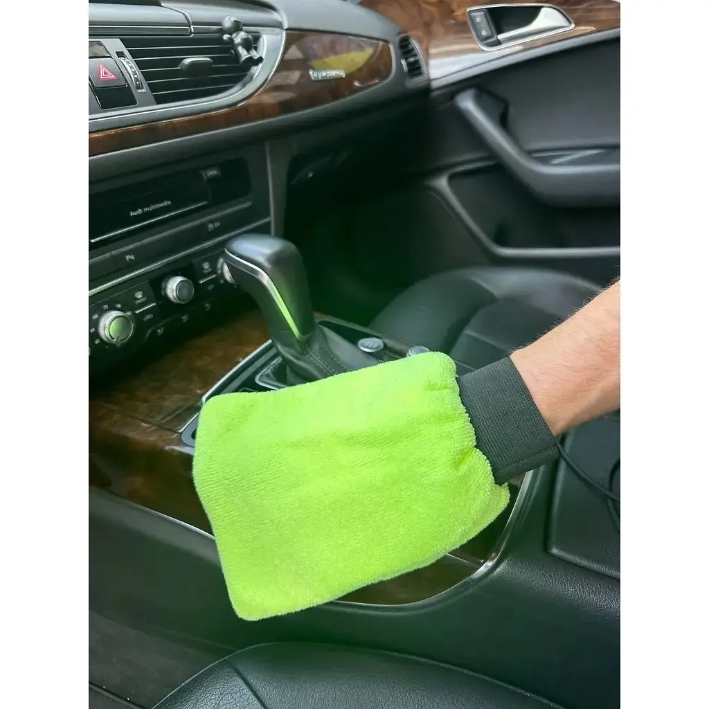 Рукавичка для миття авто мікрофібра Bottari Clarity 25х15 см - фото 5