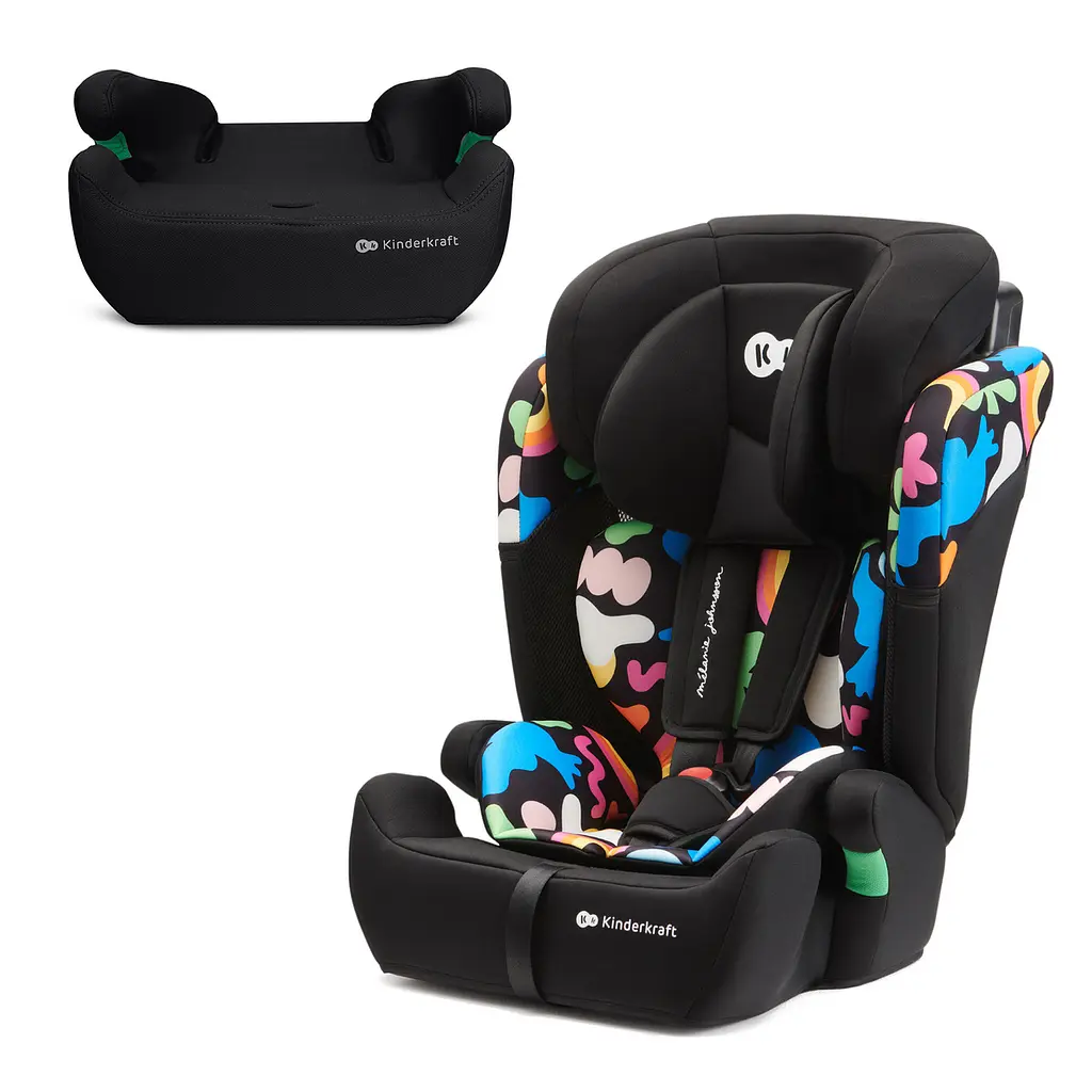 Автокресло Kinderkraft Comfort Up i-Size Happy Shapes (4837) - фото 4