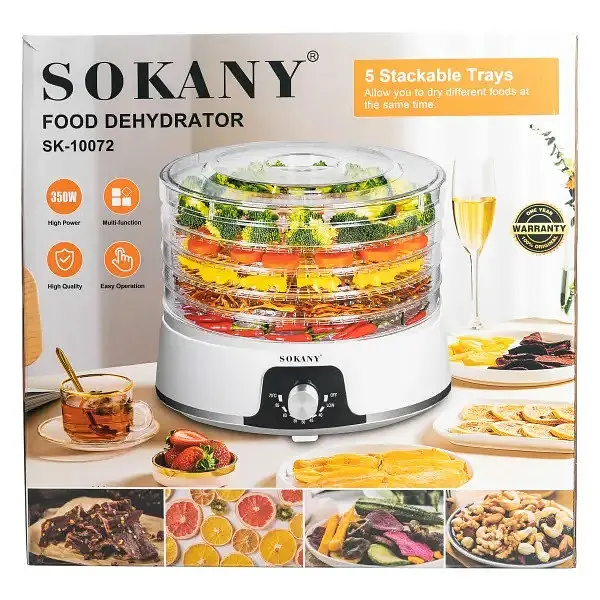 Сушка для овочів та фруктів Sokany SK-10072 - фото 8