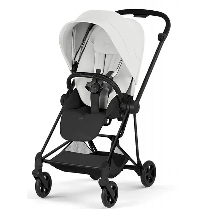 Cybex Mios Style 5.0 коляска 2 в 1 Off White шасі Matt Black - фото 6