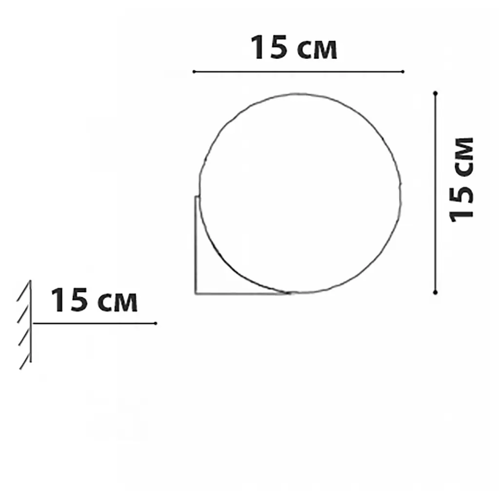 Бра Friendlylight Brass B WL FL4040 - фото 5