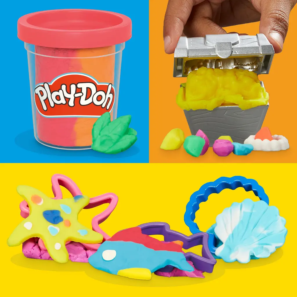 Набір для творчості Hasbro з масою для ліплення Play-Doh Вулканічна пригода зі скарбами (F8789) - фото 8