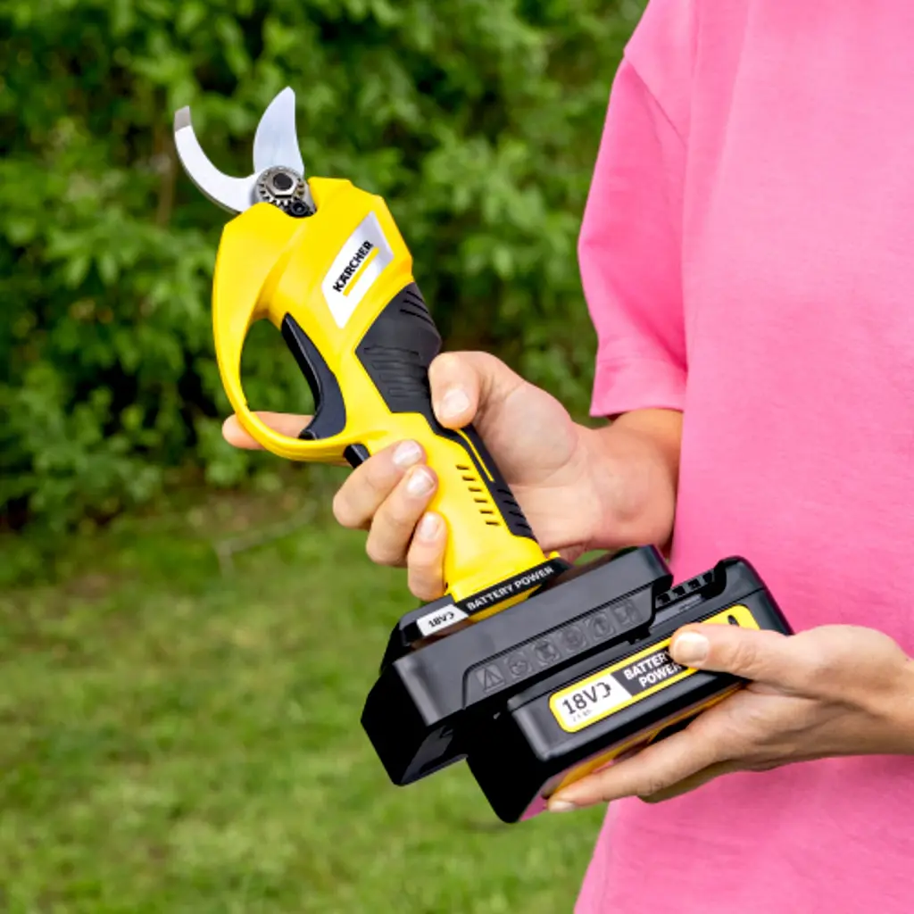 Karcher Секатор акумуляторний Karcher TLO 2-18 18В 2,5см 1.09кг без АКБ та ЗП - фото 2
