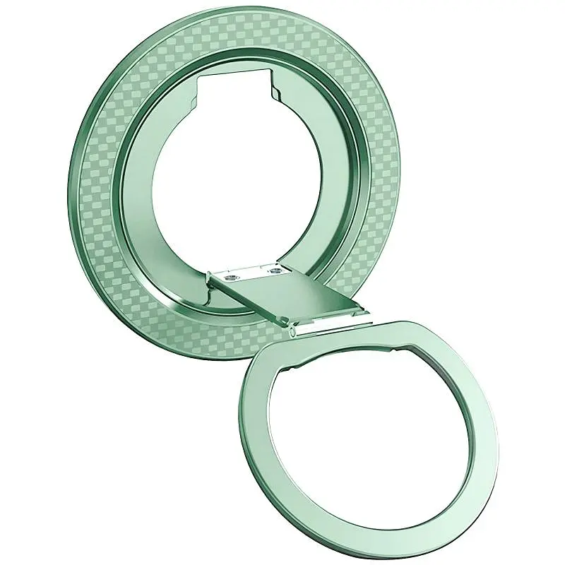 Магнитное кольцо-держатель Epik MagSafe Multi-Stand Green - фото 3