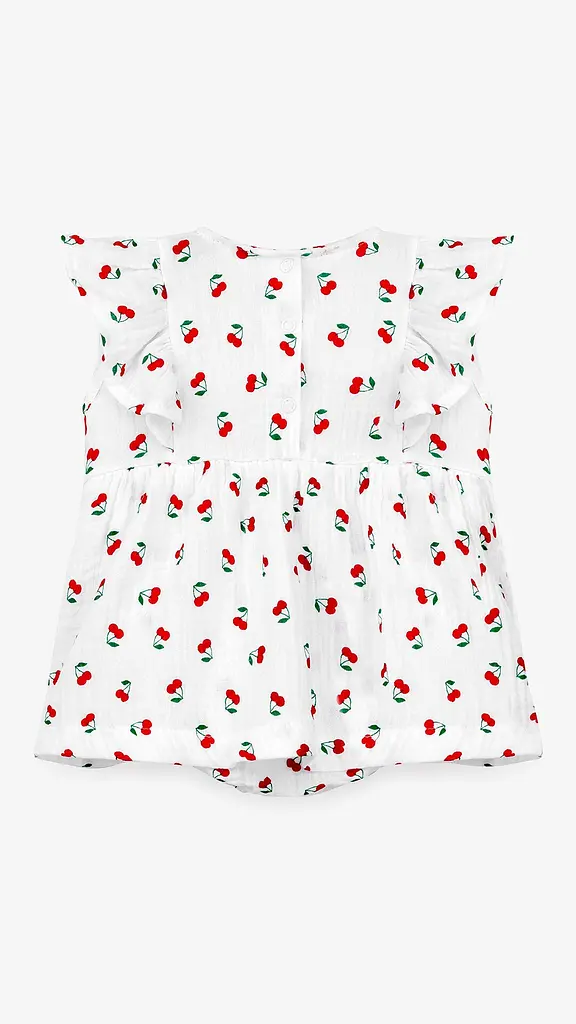 Боді-сукня з повязкою для дівчинки Baby Life 17-09-1 74 см Білий shop (2000999190438) - фото 6