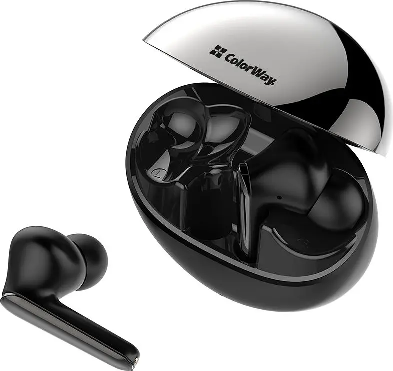 Навушники ColorWay TWS-3 Earbuds Black (CW-TWS3BK) - фото 7
