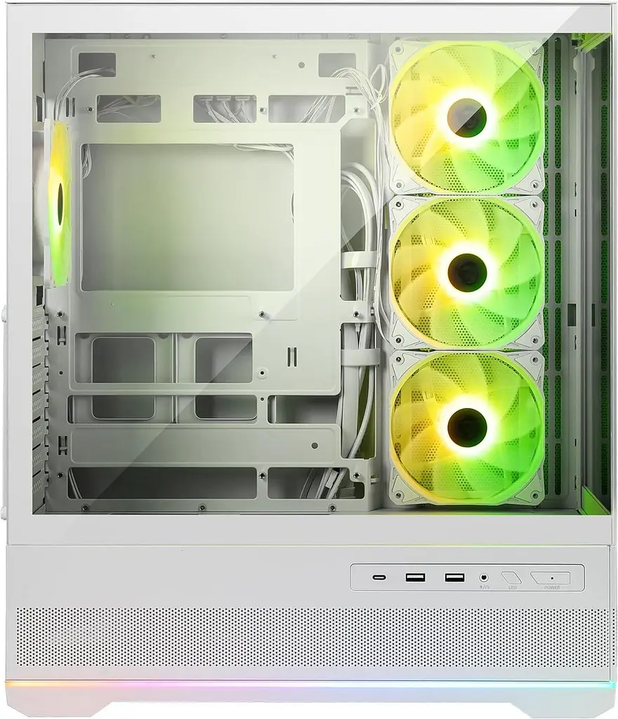 Корпус MSI MAG PANO 110R PZ без БП White (MAG PANO 110R PZ WHITE) - фото 5