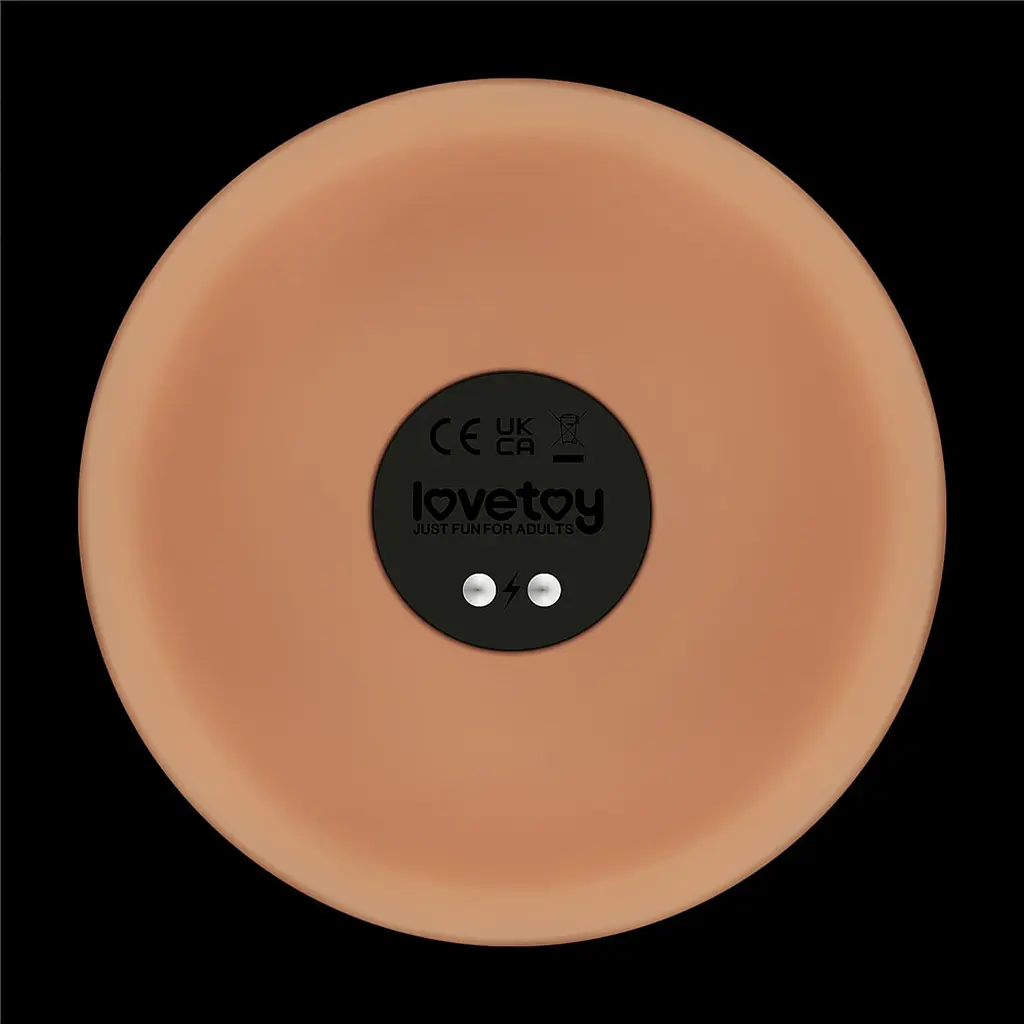 Вібратор Lovetoy Power Basics Cock 10'' 26,2 см (тілесний) - фото 5