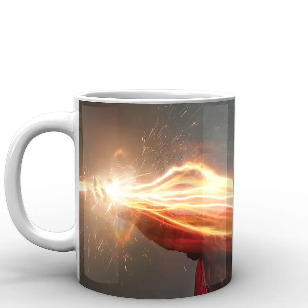 Кухоль GeekLand Доктор Стрендж Doctor Strange вогняні блискавки DS.02.002.917 330 мл білий - фото 2