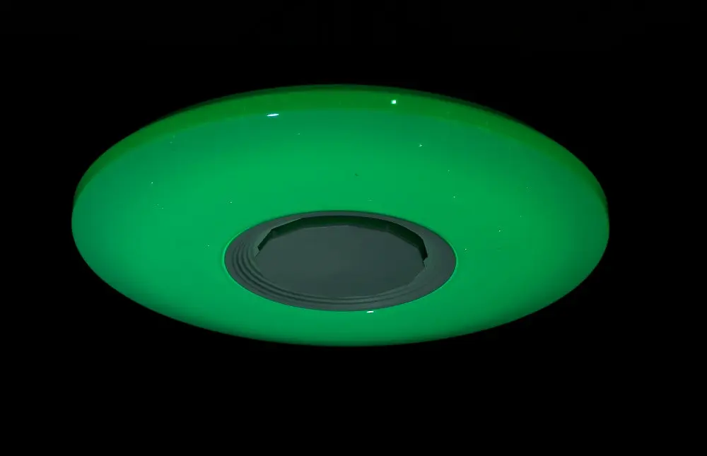 Люстра світлодіодна Splendid Ray LY8338, 48W, 3000K, білий акрил, сучасний стиль з пультом та Bluetooth - фото 6