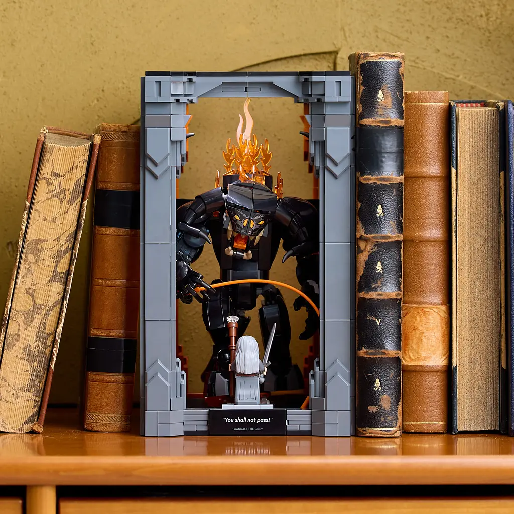 Конструктор LEGO Icons Володар перснів: Балроґ. Книжковий куточок 1201 деталь (10367) - фото 7