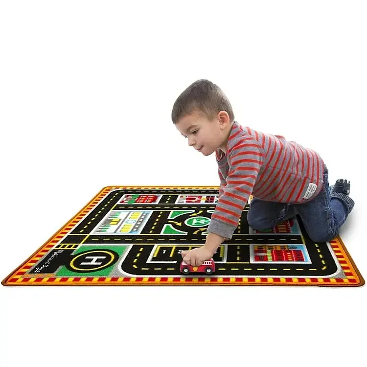 Килимок ігровий Melissa & Doug Рятувальні автомобілі з машинками (MD19406) - фото 6