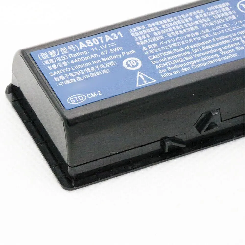 Акумулятор для ноутбука Acer Aspire 2930 4720 4920 4930 4935 5734 5735 5738 5740 (AS07A31 10.8V 4400 mAh 47.5Wh) - фото 3