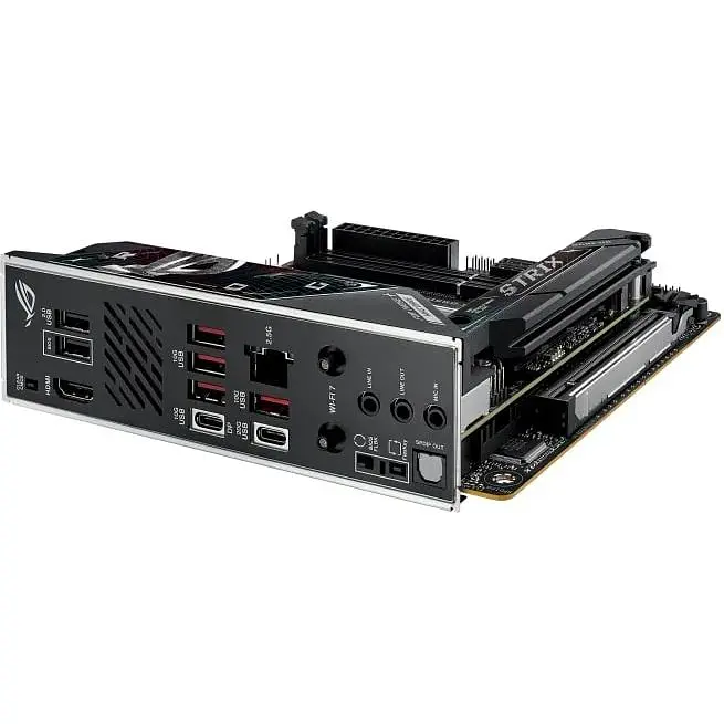 Материнская плата Asus Rog Strix B850-I Gaming WIFI sAM5 B850 2xDDR5 M.2 HDMI USB Type-C WiFi BT mITX - фото 8