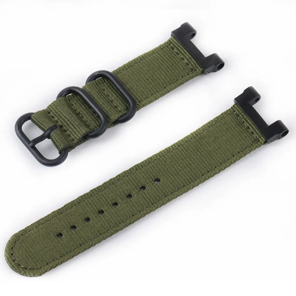 Нейлоновий ремінець Primo Traveller для годинника Xiaomi Amazfit T-Rex (A1918)/T-Rex Pro (A2013) Army Green - фото 3