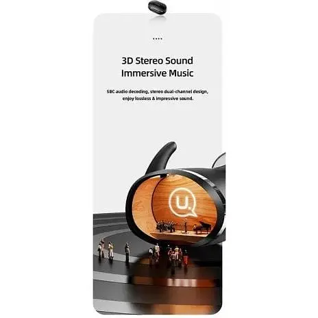 Наушники беспроводные Usams TWS Earbuds Bluetooth LX08 черные - фото 9
