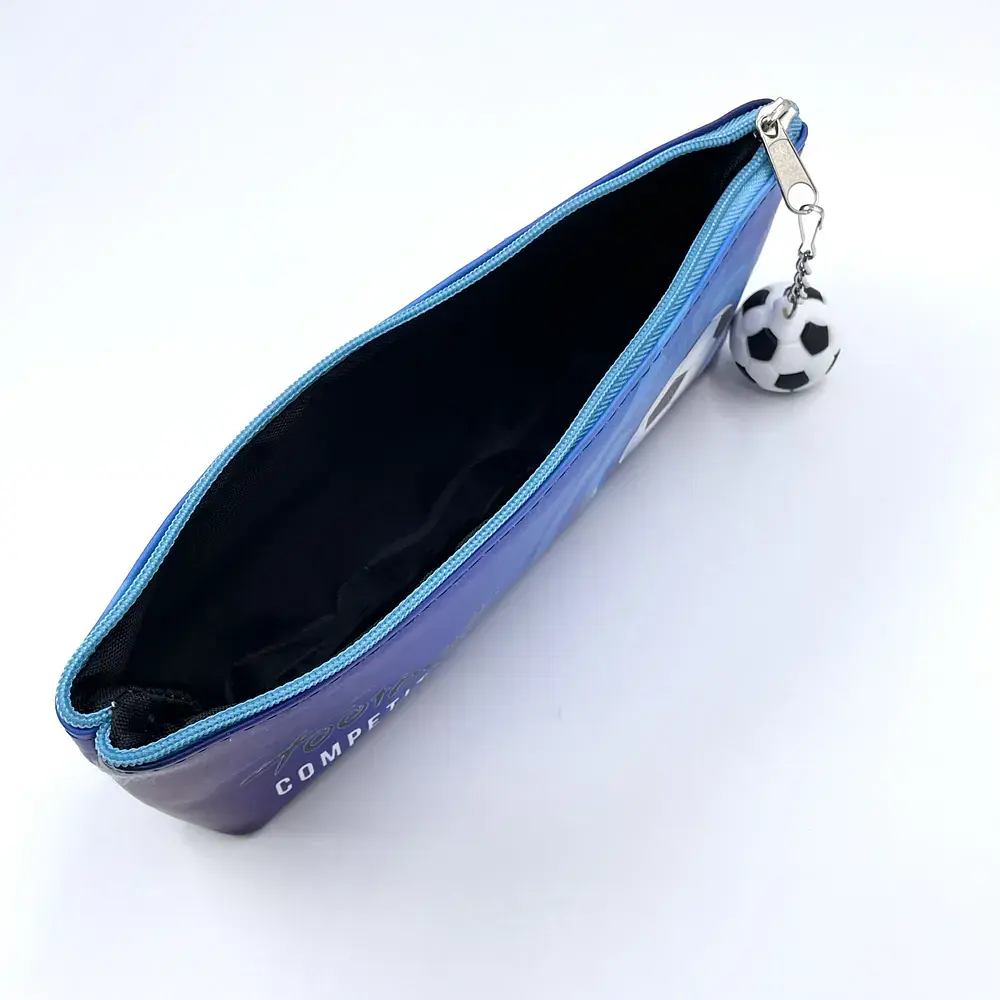 Пенал силіконовий із підвіскою Футбол, PVC, 21165Y-P (В асортименті) - фото 2