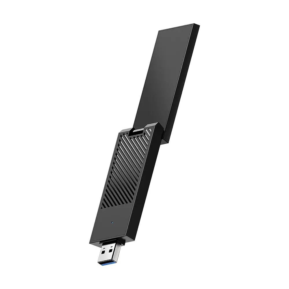 Адаптер WiFi 6E Cudy WU5400 тридіапазонний з USB 3.0 AX5400 (73-00588) - фото 9
