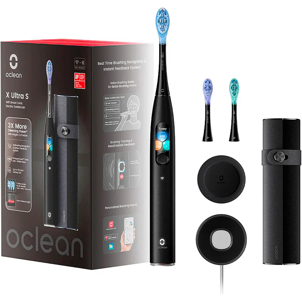 Електрична зубна щітка Oclean X Ultra S Electric Toothbrush Black [100976] - фото 4