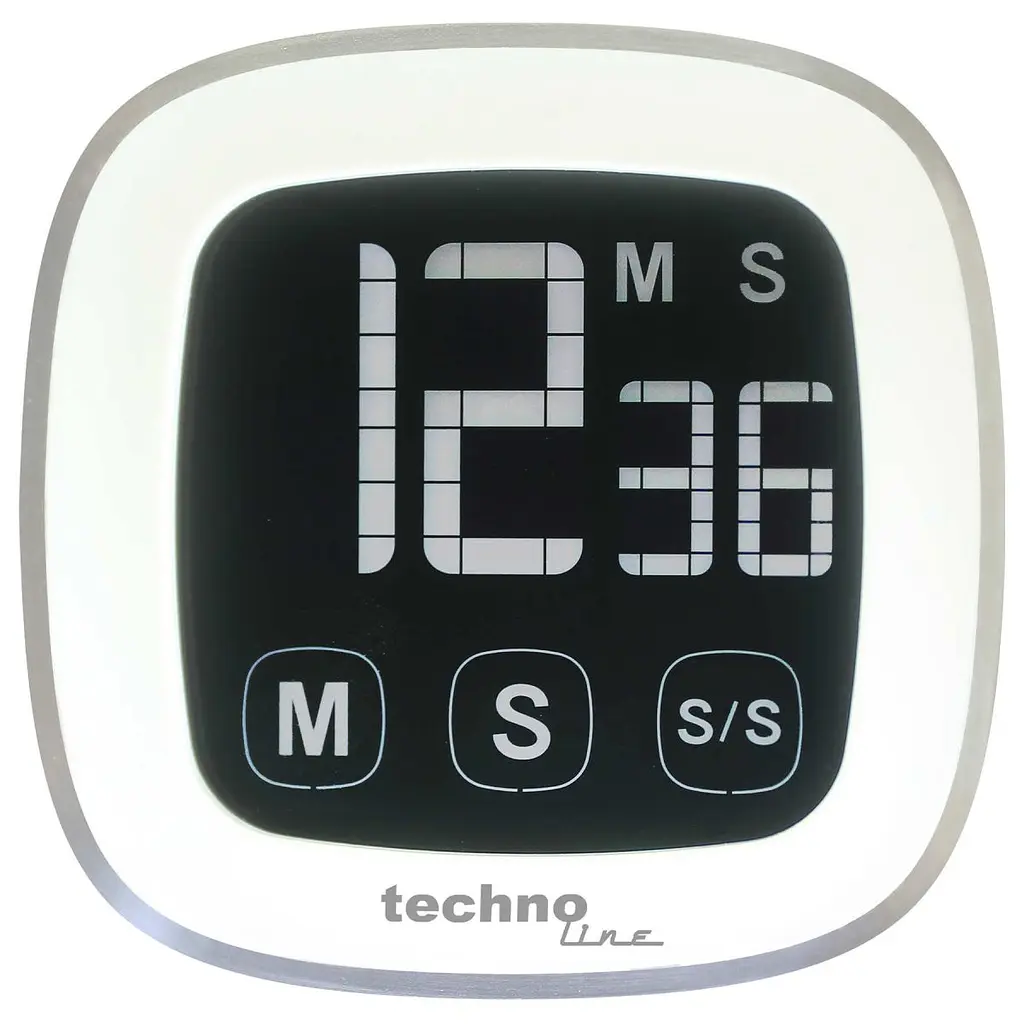 Таймер кухонний Technoline KT400 Magnetic Touchscreen White (KT400) - фото 2