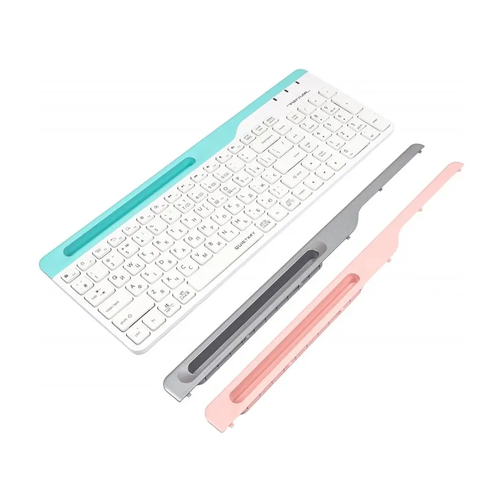 Клавіатура A4Tech FBK25 Wireless White (4711421961578) - фото 2