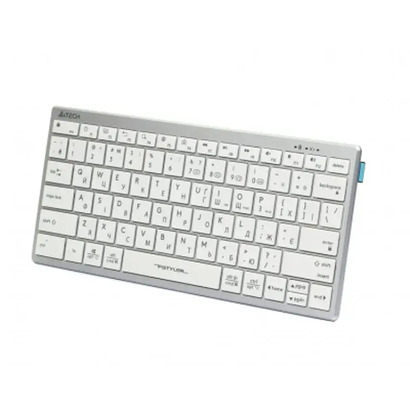 Клавіатура A4Tech FBX51C Wireless/Bluetooth White (4711421972987) - фото 2