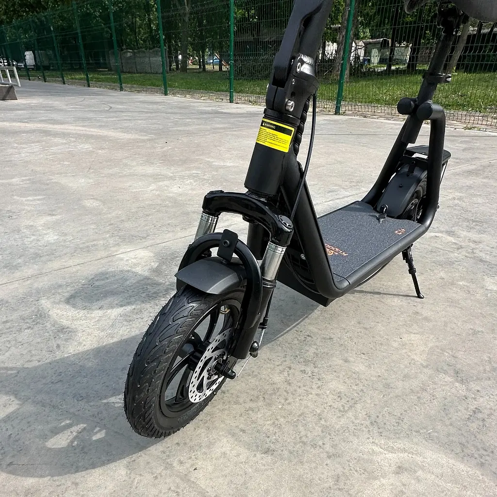 Электросамокат KUGOO Kirin C1+ Plus 18Ah 2025 года с сиденьем и корзиной - фото 6