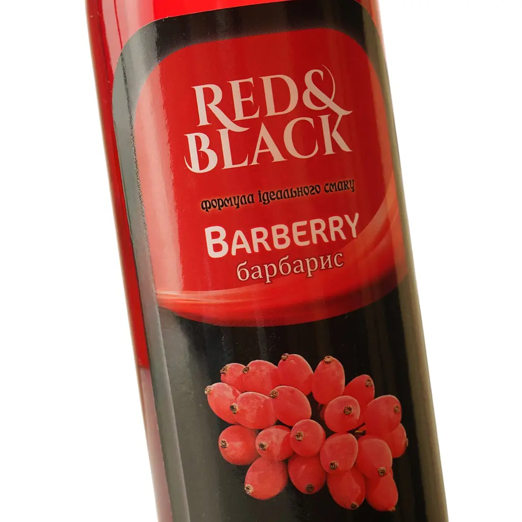 Сироп Red&Black Барбарис 0.7 л - фото 5
