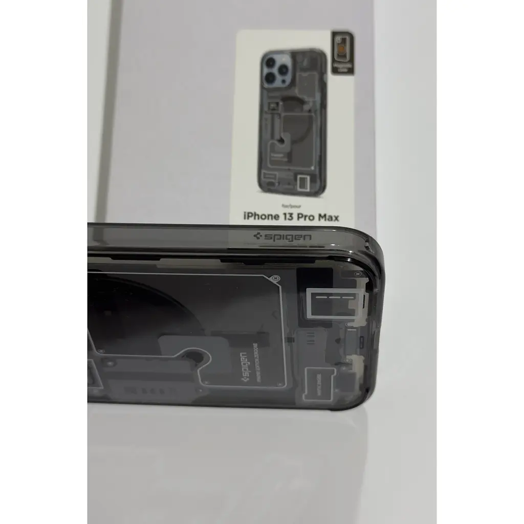 Оригинальный противоударний чехол Spigen Ultra Hybrid MagSafe для Iphone 13 Pro Max (6.7") Zero One ACS05450 - фото 10