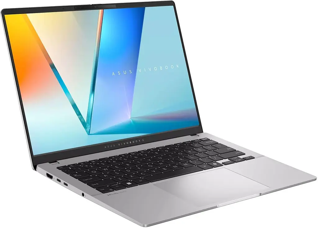 Ноутбук ASUS Vivobook S 14 OLED S5406SAL-SF318 (14 OLED, Intel Core 5 226V, 16 GB, 512 SSD, Intel Arc, DOS) Cool Silver (90NB15R9-M00NY0) - фото 2