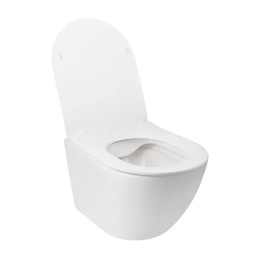Набор: Qtap инсталляция 3 в 1 Nest QT0133M425 с панелью смыва квадратной QT0111M06028CRM + унитаз с сиденьем Jay QT07335176W - фото 4