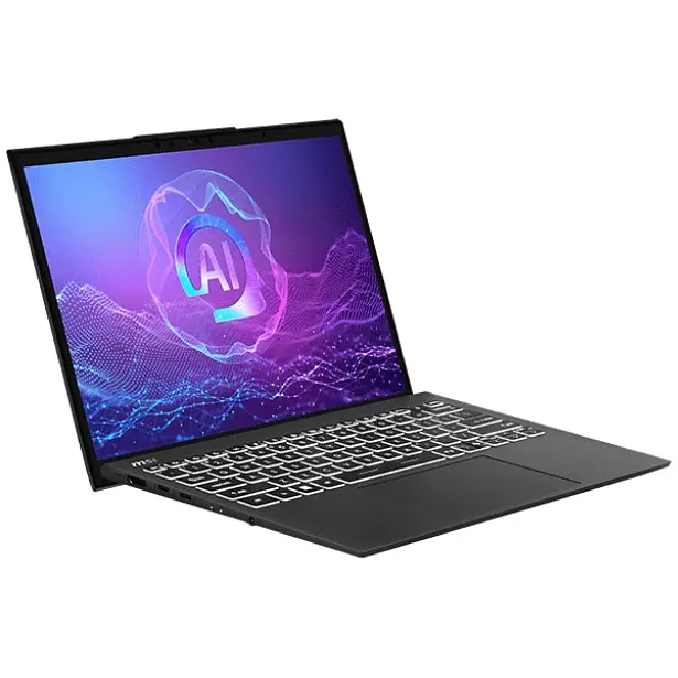 Ноутбук MSI Prestige 13 AI+ Evo A2VMG з процесором Intel® Core Ultra 7 258V pana la 4.8GHz, 13.3'', IPS, 32GB LPDDR5x RAM, 1TB SSD, , Intel® Arc™ графікою, Windows 11 Home, сірий-чорний-S - фото 4