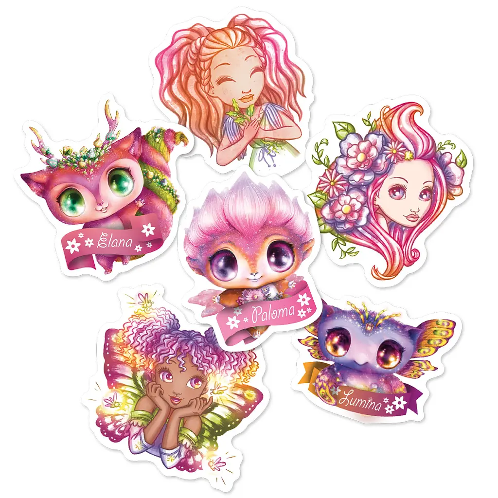 Набор виниловых наклейок Nebulous Stars Звезды Туманного мира 50 шт. (11460) - фото 4