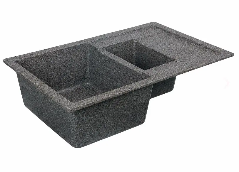 Кухонна мийка Platinum 7850W TOSKANA матова Мікс (SP000025169) - фото 3