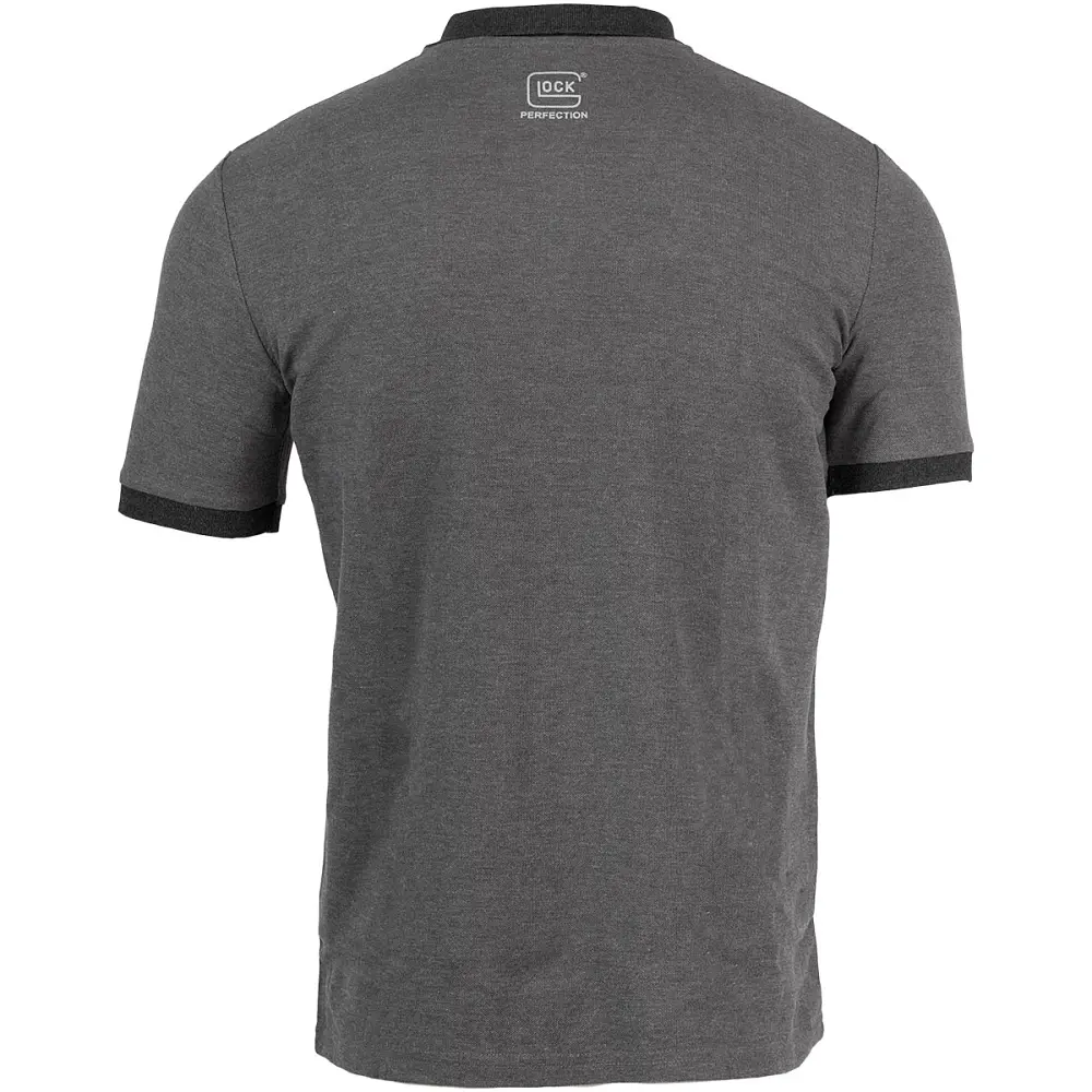 Футболка Glock Workwear Collection Polo Shirt. S Grey - фото 2