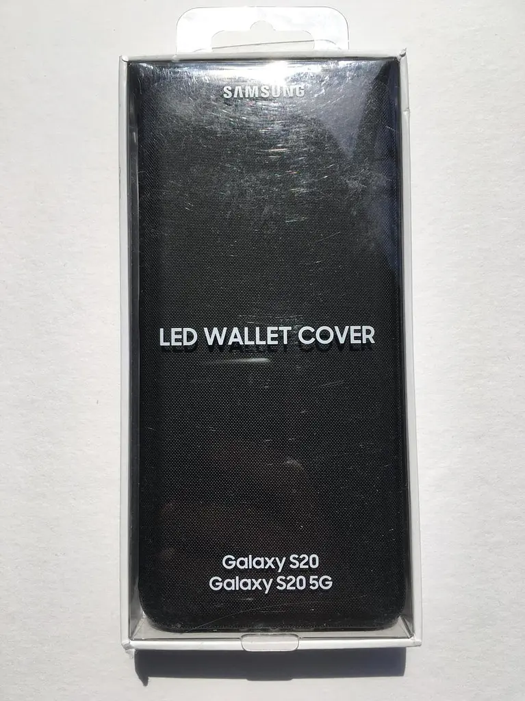 Чохол-книжка Official LED Wallet View Cover EF-NG980PBEGRU для Samsung Galaxy S20 (6.2") Чорний - фото 7