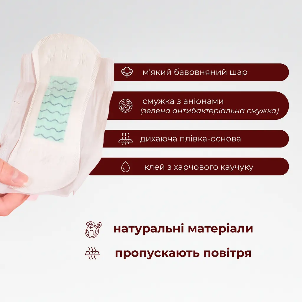 Прокладки щоденні натуральні Feel Fine (155 мм) 1 крапля 20 шт. - фото 3