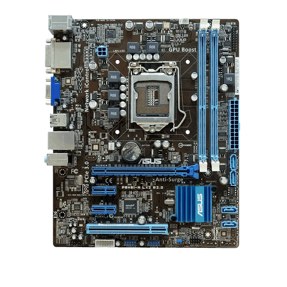 Материнська плата Asus P8H61-M LX2 R2.0 LGA 1155 (P8H61-M LX2 R2.0) Б/В - фото 2